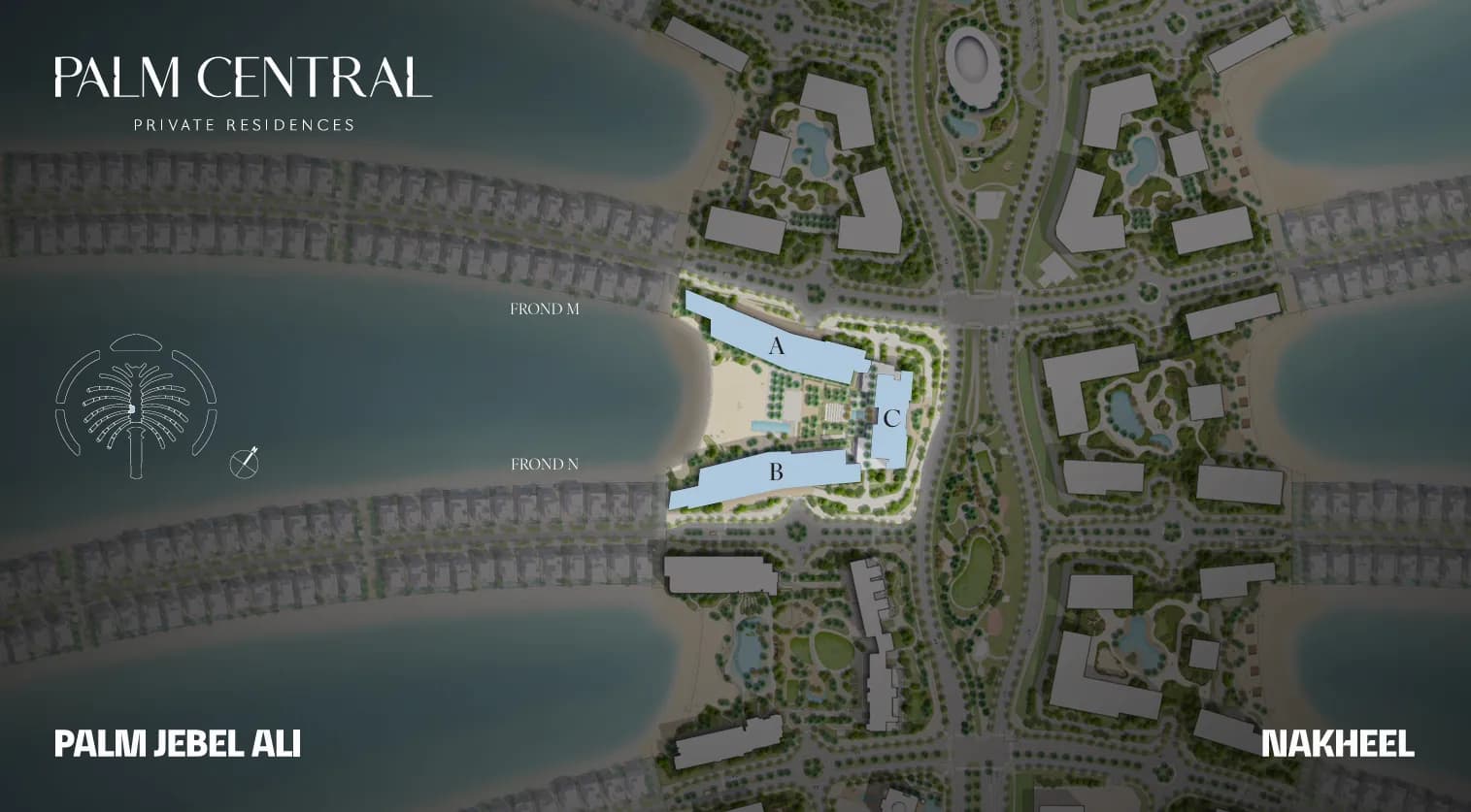 Palm Central Private Residences بندانگشتی 2
