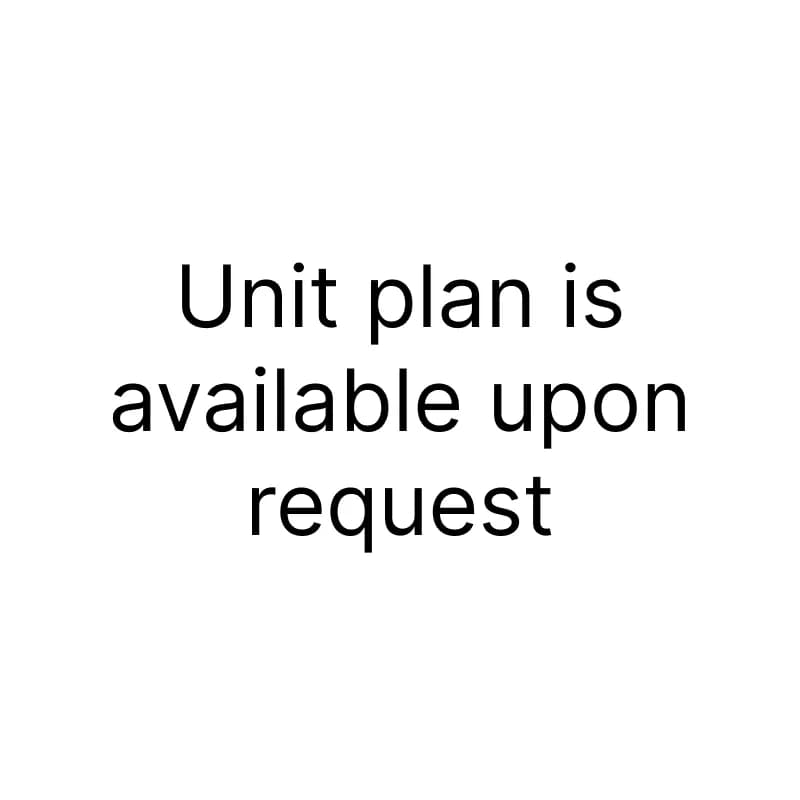 Sakura Gardens — Studio floor plan