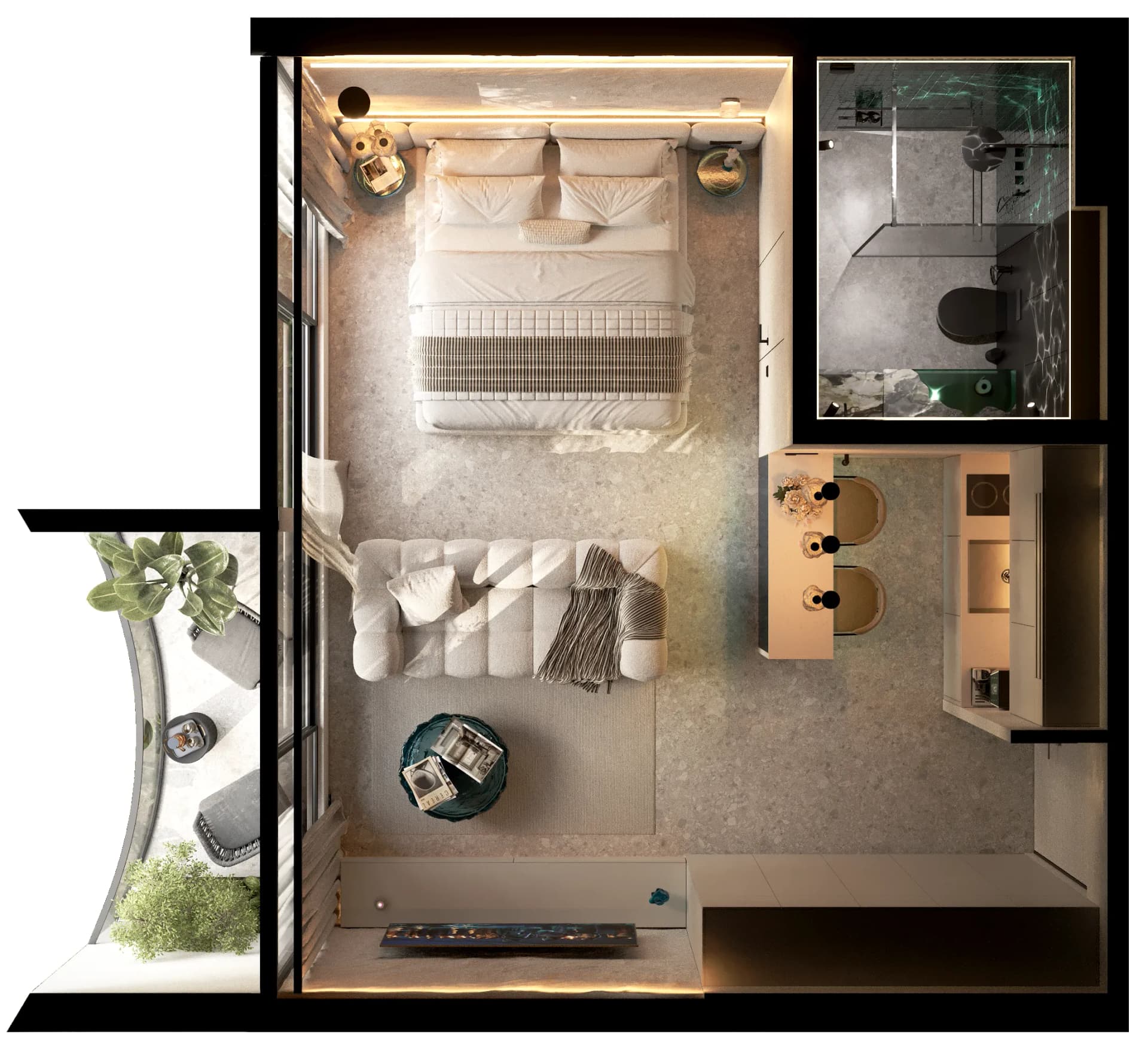 Manta Livin — 4 Bedrooms floor plan