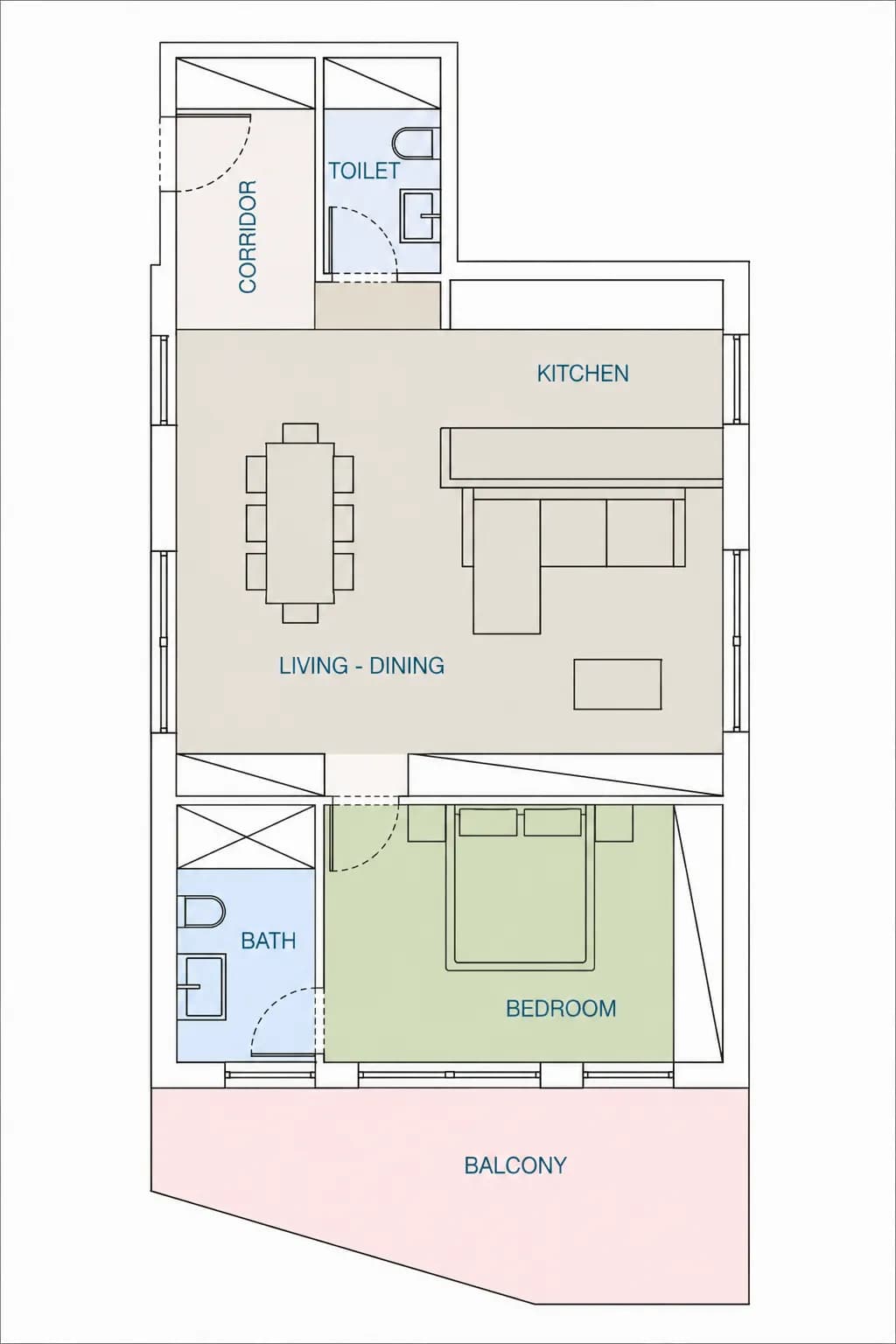 Uptown Muscat — 4 Bedrooms floor plan